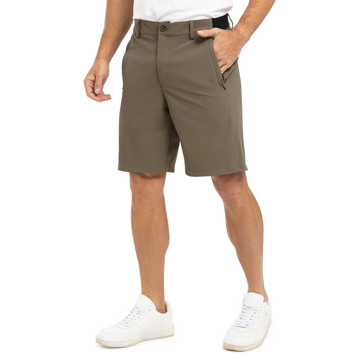 Truett - Tekniske golfshorts med stræk