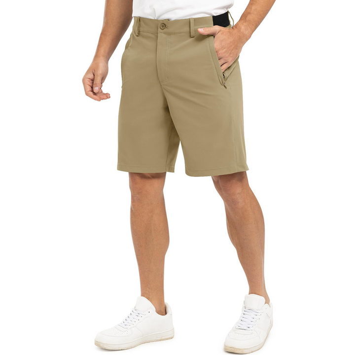 Truett - Tekniske golfshorts med stræk