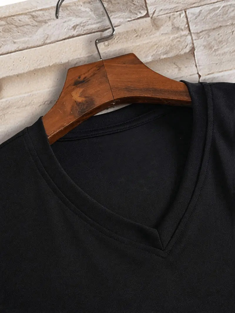 Trevor - V-hals T-shirt i blød kvalitet