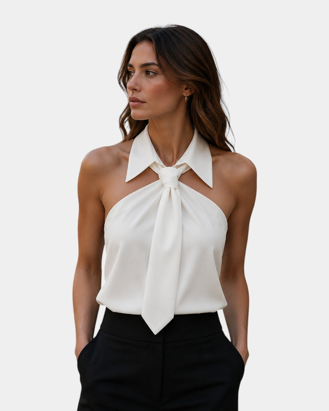 Piper - Elegant halterneckbluse
