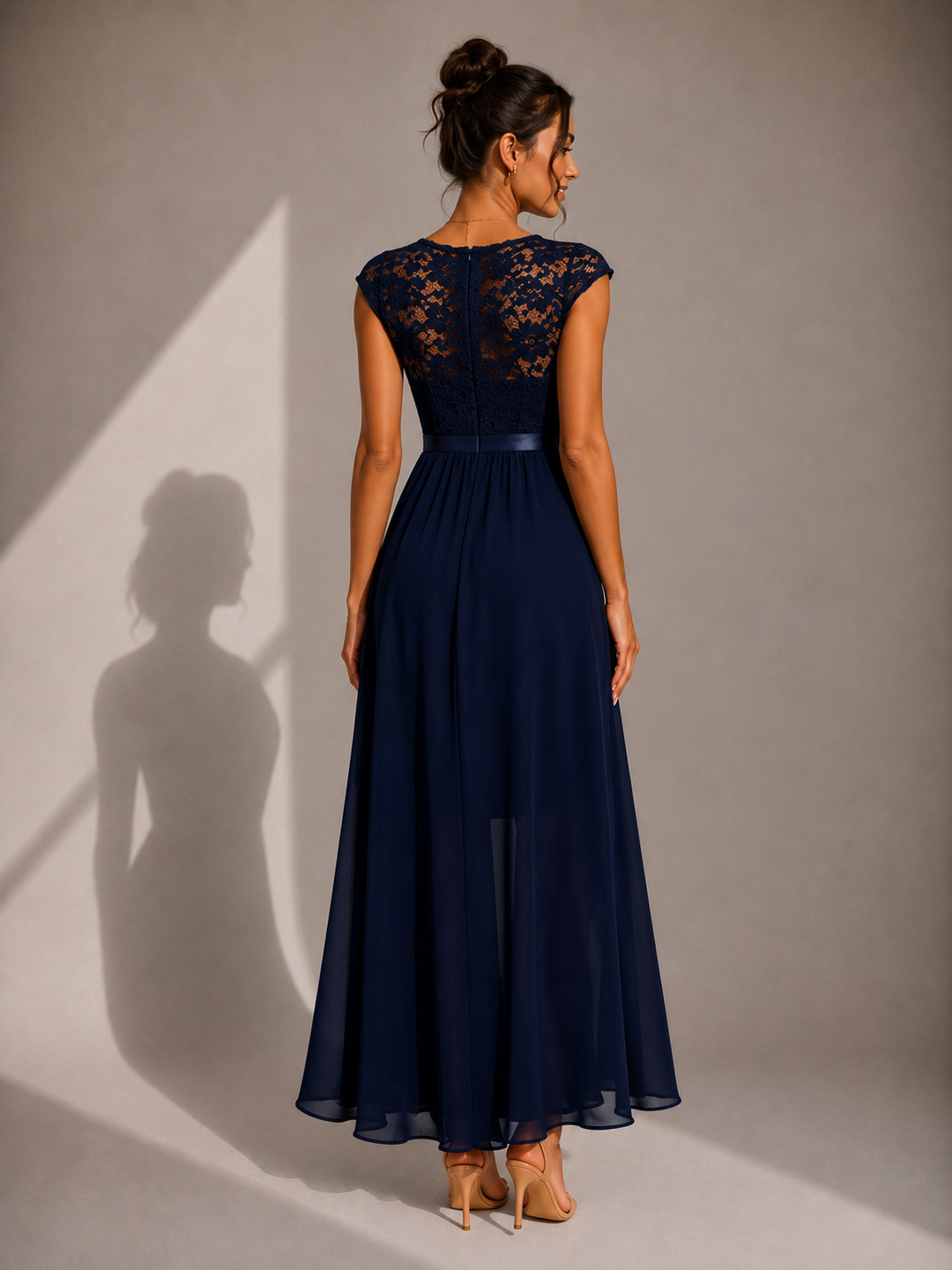 Capri - Elegant A-linje maxikjole
