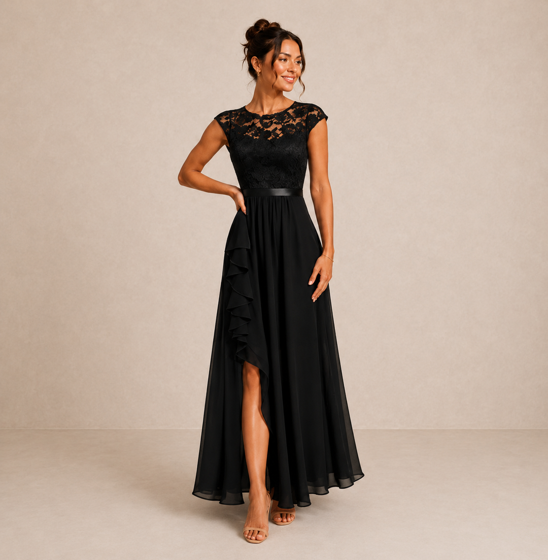 Capri - Elegant A-linje maxikjole