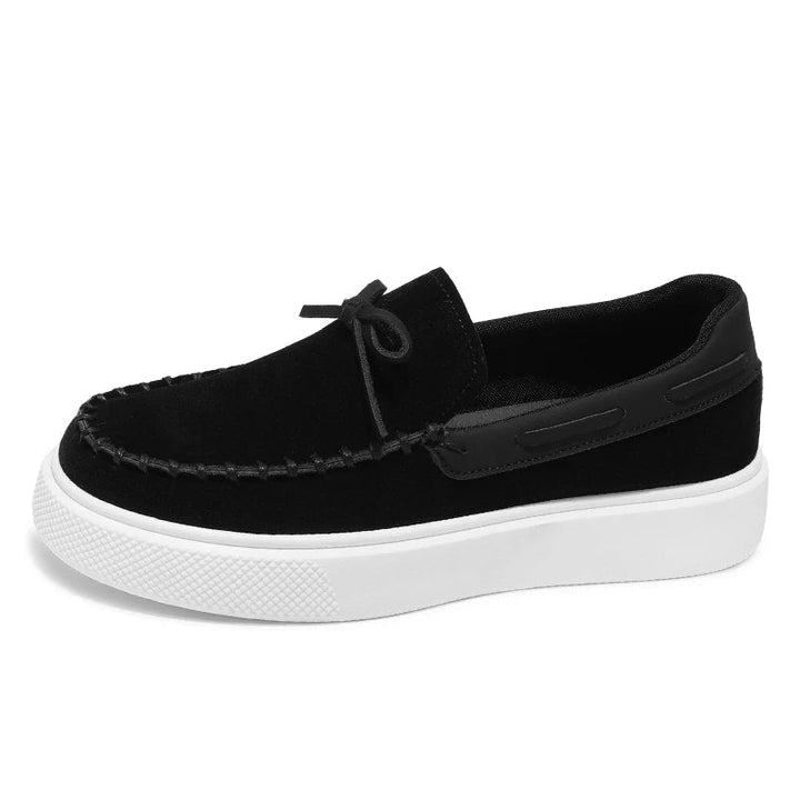 Reed - Slip-on plateau-loafers med kvaster