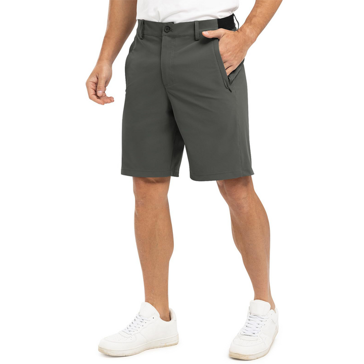 Truett - Tekniske golfshorts med stræk