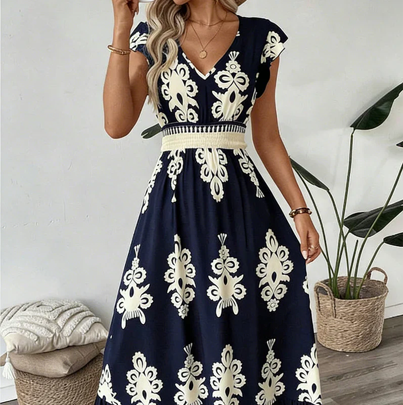 Giselle - Letvægts maxikjole